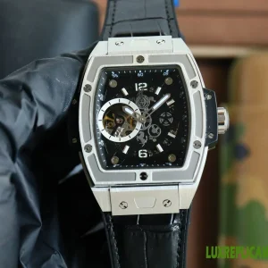 Hublot Big Bang Soul Replica Watches 47mm Mens Black Dial Leather Strap 1:1 Clone Watch