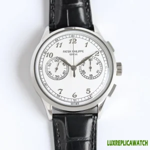 Patek Philippe Grand Complications Replica Watches 42mm Mens White Dial Leather Strap 1:1 Clone Watch