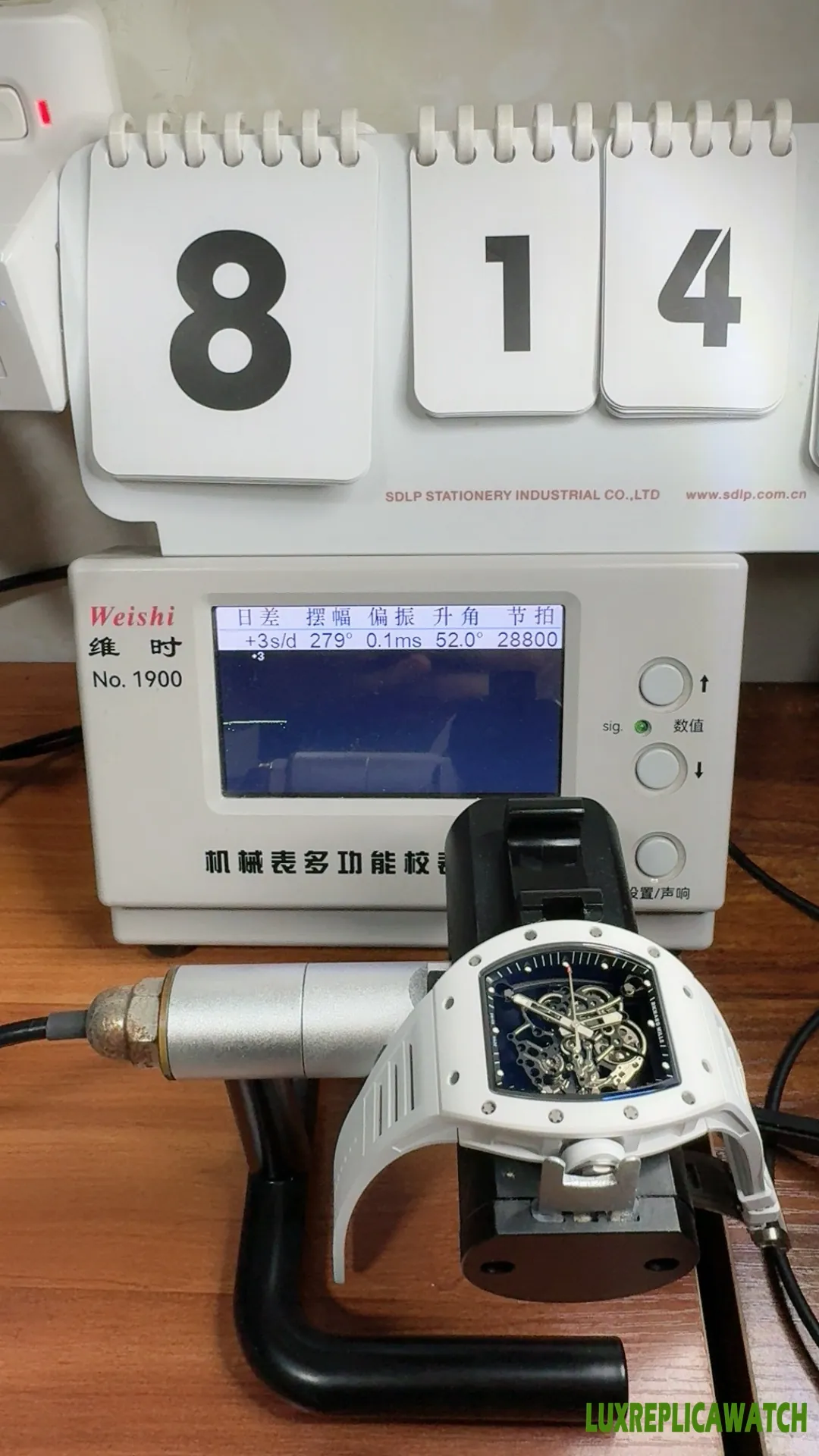 Richard Mille RM 011 Replica Watches 50mm Mens Blue Dial Rubber Strap 1:1 Clone Watch - Image 5