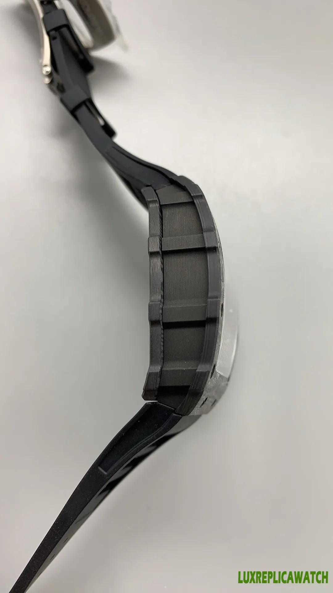 Richard Mille RM35-01 Rafa Replica Watches 45mm Mens Black Dial Rubber Strap 1:1 Clone Watch - Image 9