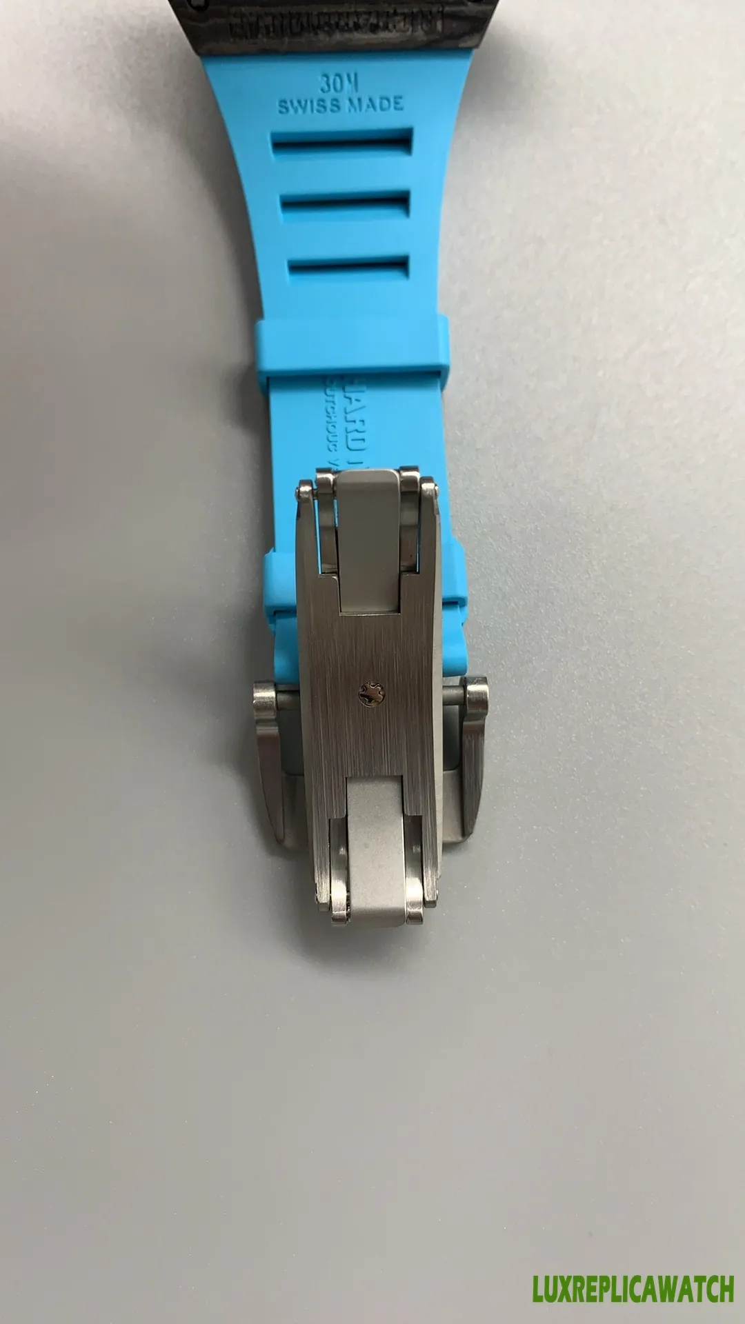 Richard Mille RM 35-02 Replica Watches 50mm Mens Skeleton Dial Rubber Strap 1:1 Clone Watch - Image 9