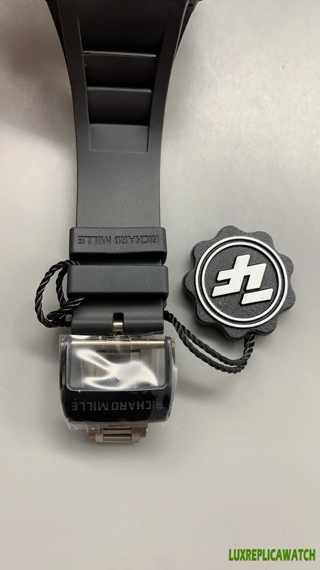 Richard Mille RM 35-02 Replica Watches 45mm Mens Blue Dial Rubber Strap 1:1 Clone Watch - Image 8