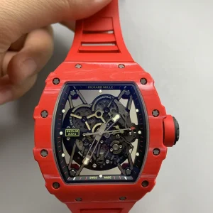 Richard Mille RM 17-01 Replica Watches 50mm Mens Skeleton Dial Rubber Strap 1:1 Clone Watch