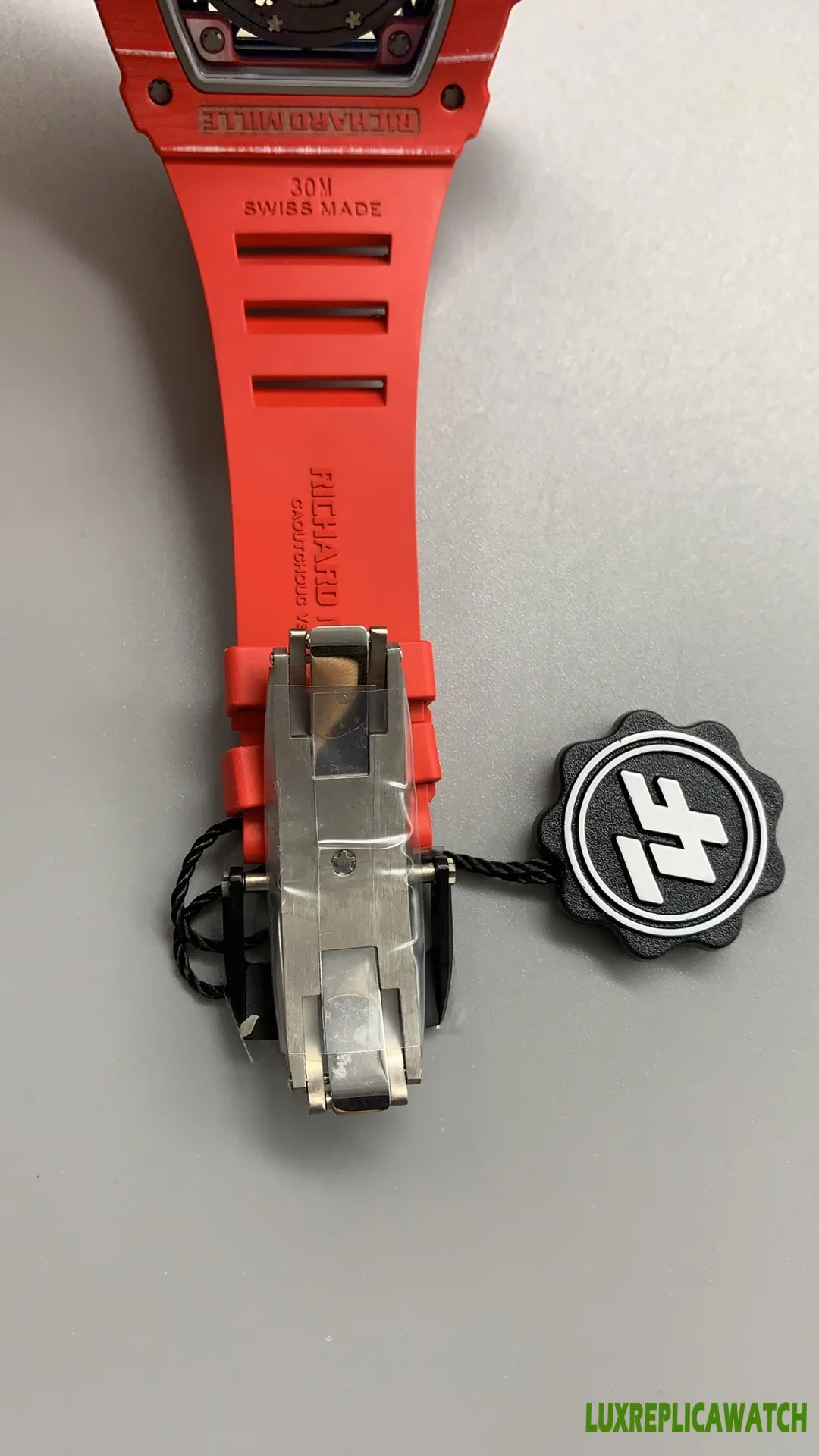 Richard Mille RM 17-01 Replica Watches 50mm Mens Skeleton Dial Rubber Strap 1:1 Clone Watch - Image 9