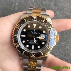Rolex Sea-Dweller Replica Watches 40mm Mens Black Dial Metal Bracelet 1:1 Clone Watch