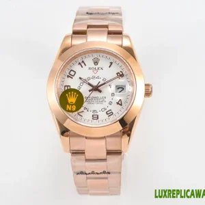 Rolex Sky-Dweller Replica Watches 41mm Mens White Dial Metal Bracelet 1:1 Clone Watch