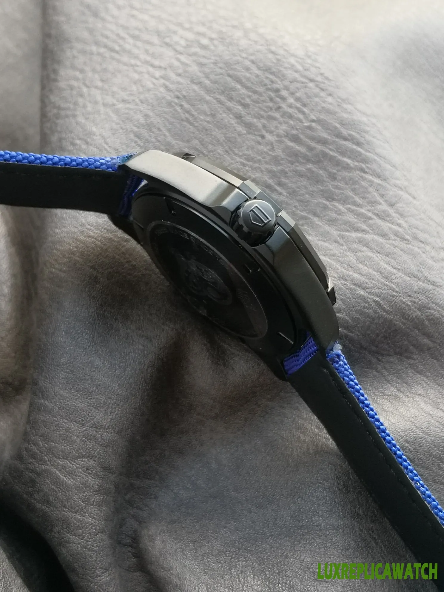 Tag Heuer Aquaracer Replica Watches 41mm Mens Grey Dial Rubber Strap 1:1 Clone Watch - Image 8