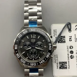 Tag Heuer Formula 1 Replica Watches 44mm Mens Black Dial Metal Bracelet 1:1 Clone Watch