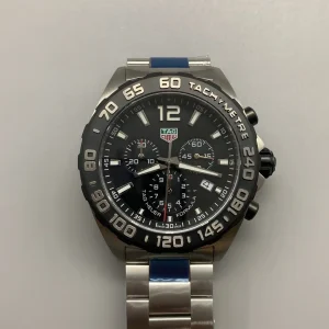 Tag Heuer Formula 1 Replica Watches 44mm Mens Black Dial Metal Bracelet 1:1 Clone Watch