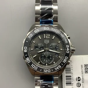 Tag Heuer Formula 1 Replica Watches 44mm Mens White Dial Metal Bracelet 1:1 Clone Watch