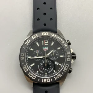 Tag Heuer Formula 1 Replica Watches 44mm Mens Black Dial Rubber Strap 1:1 Clone Watch
